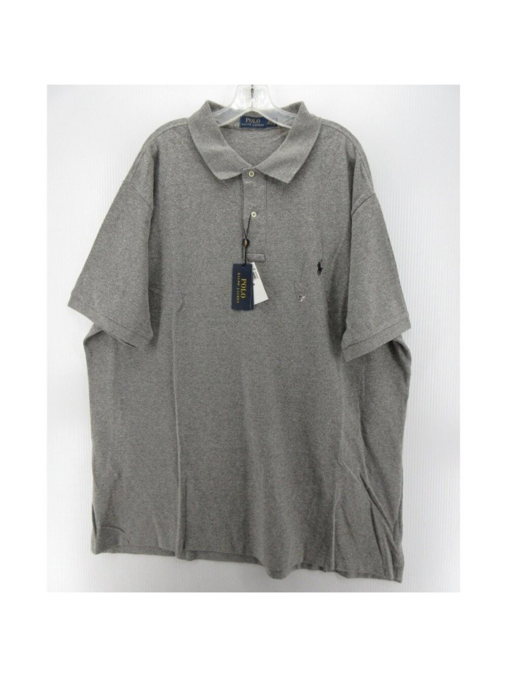 Polo Ralph Lauren Polo Shirt 2XB Big Pullover Golf Heathered Knit Pony